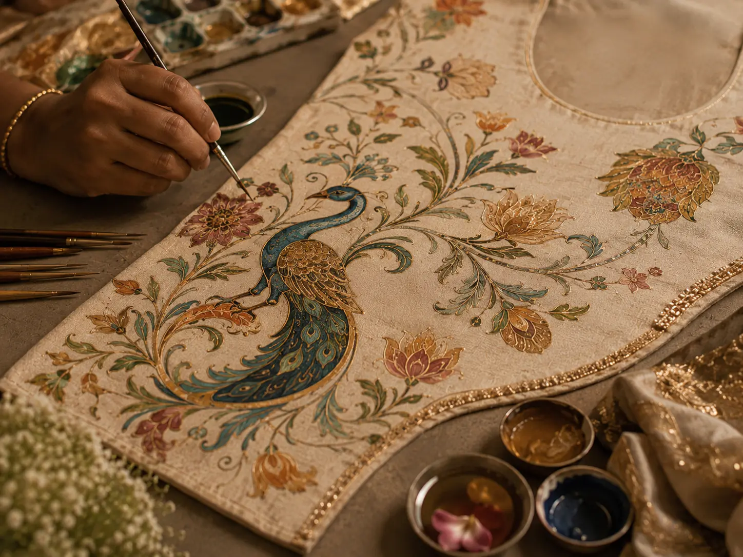 Fabric and Garment Painting