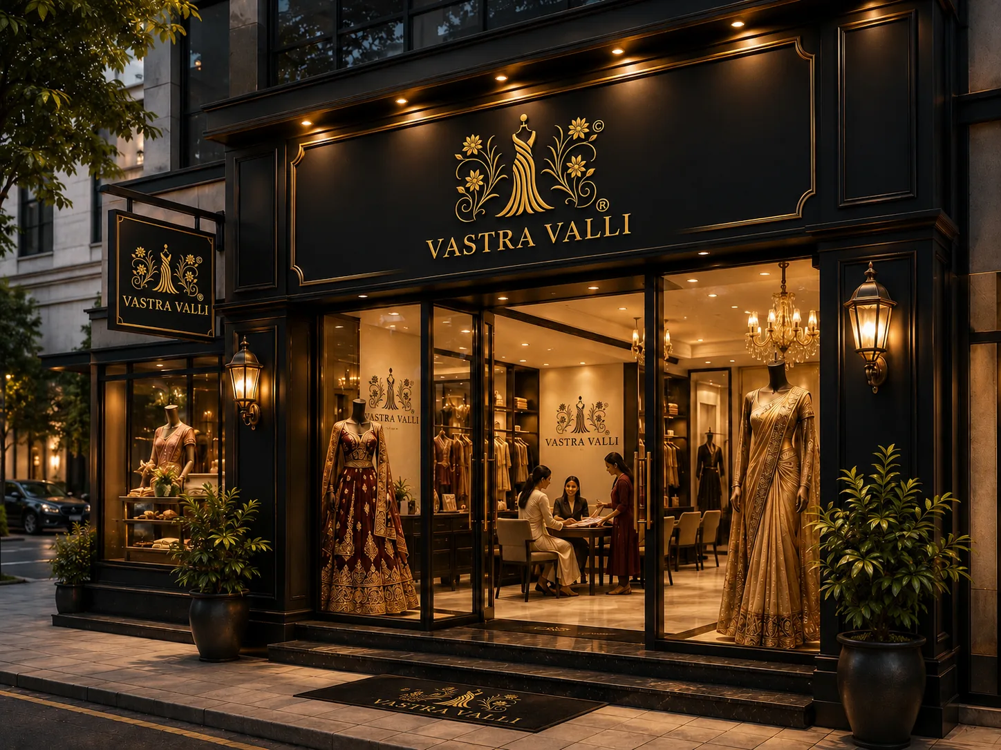 Leela Mahal Circle, Tirupati — Vastra Valli boutique